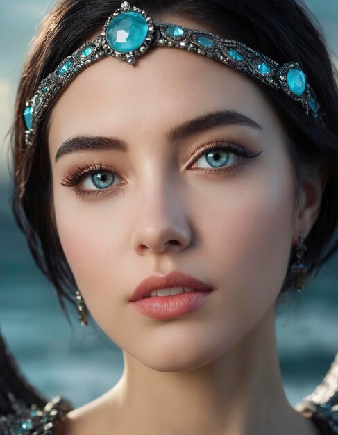 완벽한 얼굴, 완벽한 눈, 영화 속의 여성, 날아다니는 대천사 여왕