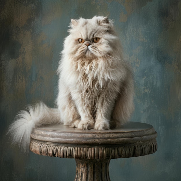 Photo beautiful persian cat