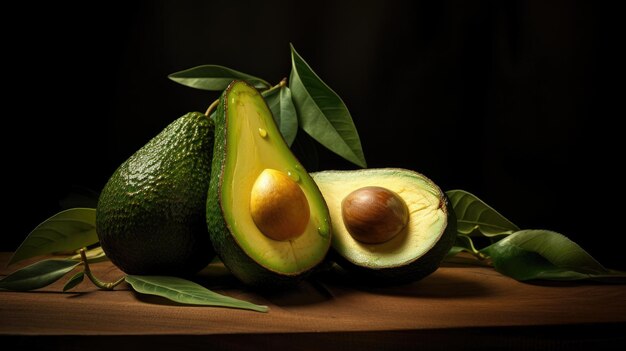 beautiful photo of avocados