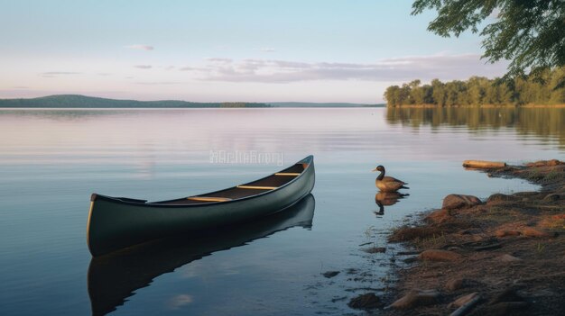 Photo beautiful photo of the camp scene