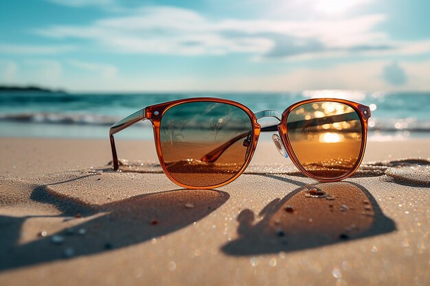 Beautiful photo of sunglasses