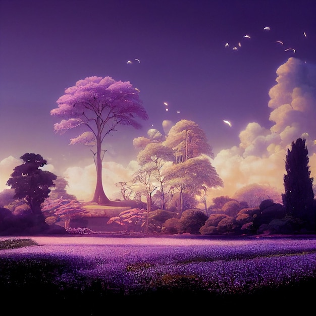 A beautiful picture by Makoto Shinkai Generative Ai