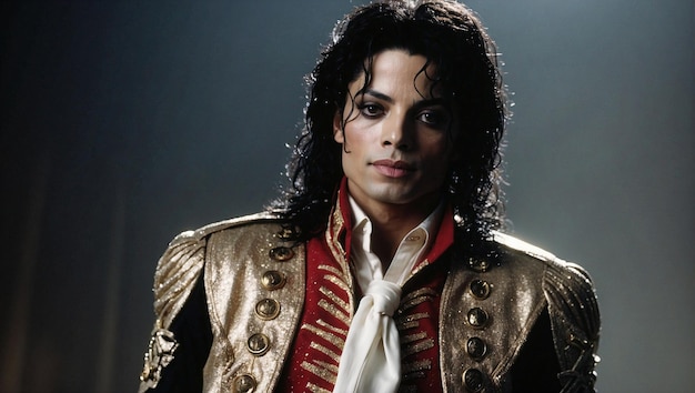 Photo a beautiful picture of michael jackson