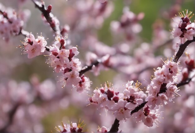 Photo beautiful pink flowers in the gardenbeautiful pink flowers in the garden