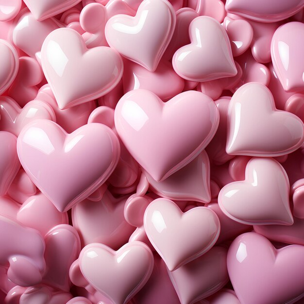 Photo beautiful pink love background