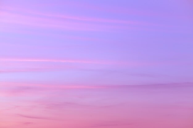 Beautiful pink purple sunset sky natural abstract background