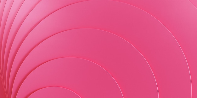 Beautiful pink wavy circle background