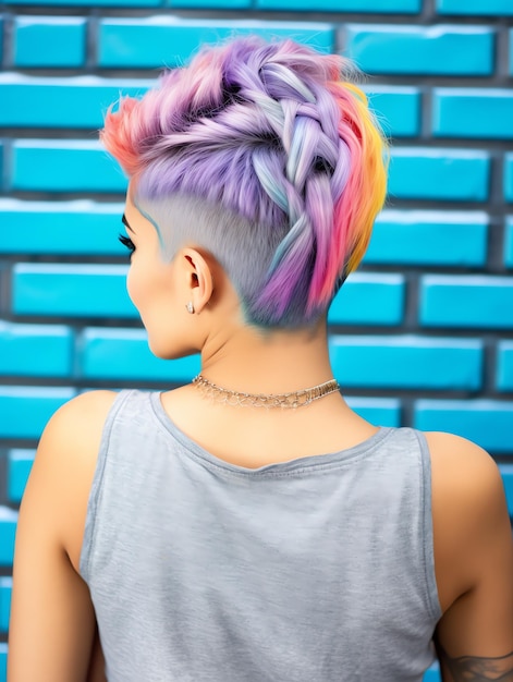 beautiful Pixie hair style