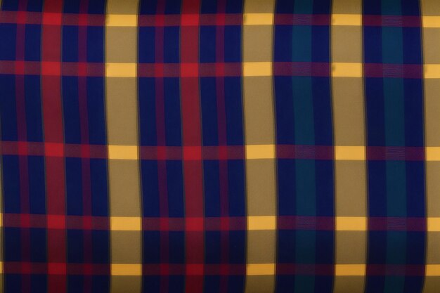 A beautiful plaid pattern background Scottish tartan A Fabric pattern Generative AI