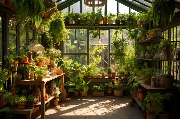 A Beautiful Plant Nursery Display