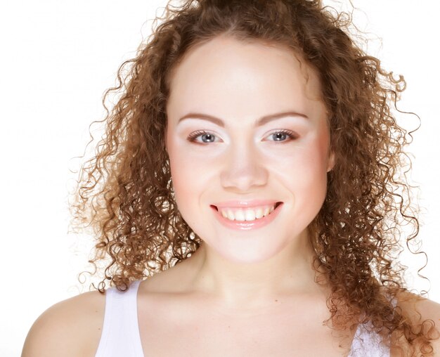 Beautiful portrait of a young woman