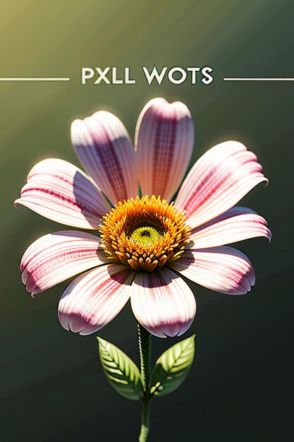 아름다운 비 꽃 클로즈업 간단한 배경 포스터 커버 벽지 광고 디자인