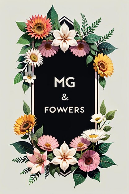 Photo beautiful potted flowers closeup simple background poster cover wallpaper advertising design