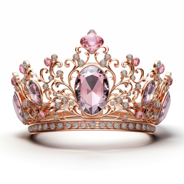 Photo beautiful princess crown for a girl