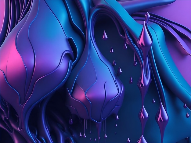 A beautiful purple liquid wallpaper