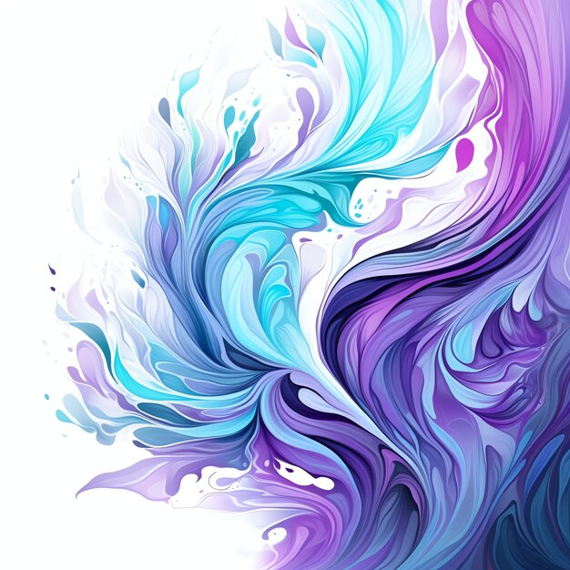 beautiful purple Mystic energy clipart illustration