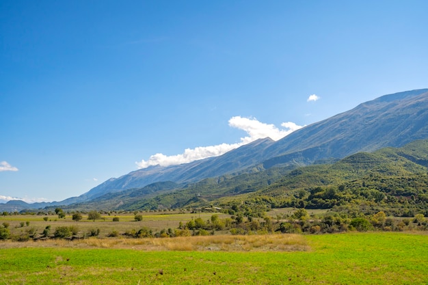 Beautiful and quiet nature landscape.