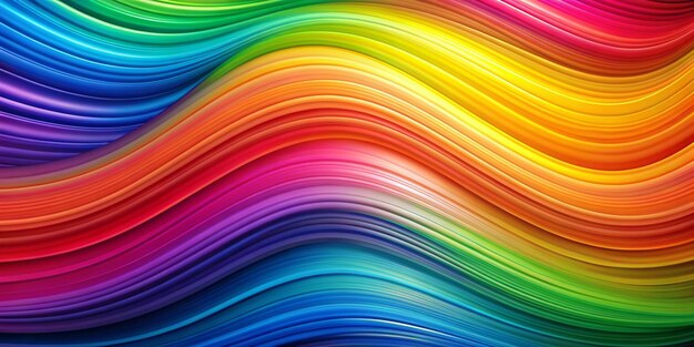 beautiful rainbow dynamic wave abstract background high quality best for web usage like banners