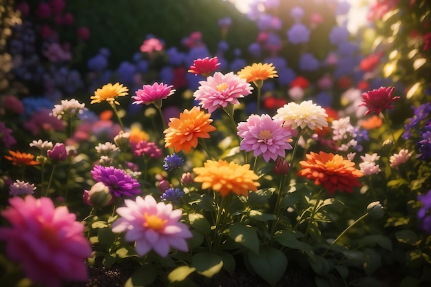 아름다운 현실적인 꽃 사진