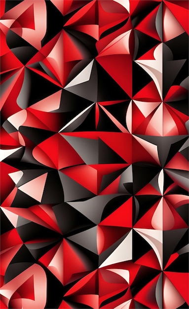 Beautiful Red Abstract Background