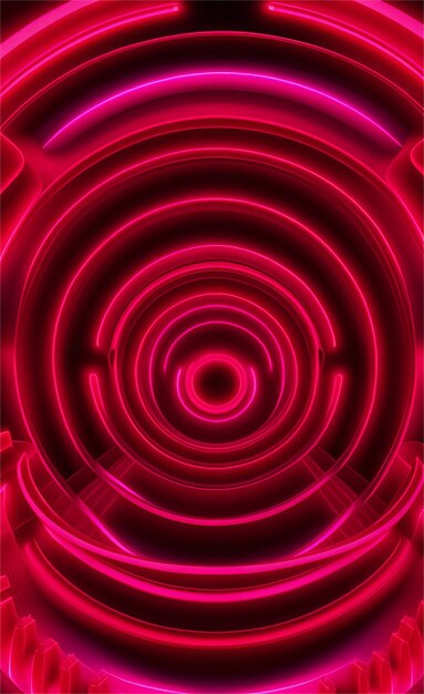 Beautiful red glowing light abstract