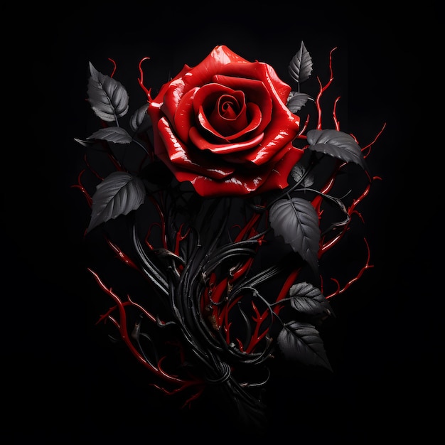 gothic roses  Gothic rose Rose wallpaper Black aesthetic wallpaper