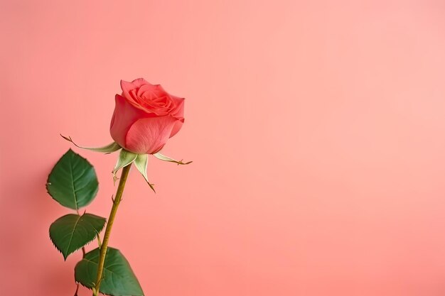 아름다운 빨간 장미 꽃다발 꽃꽂이 일반 배경 AI 생성