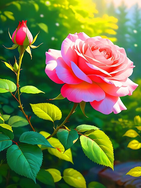 Красивая красная весенняя роза цветок цветок роза весенний цветок фон красный цветок