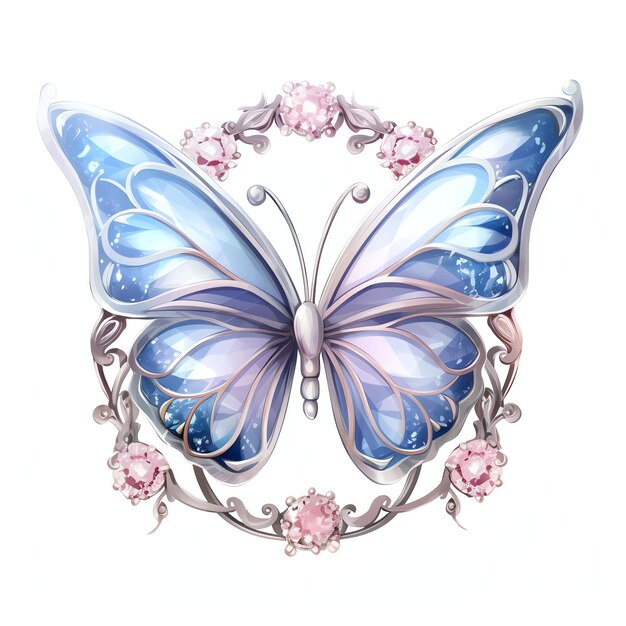 beautiful ring magical fairytale clipart illustration