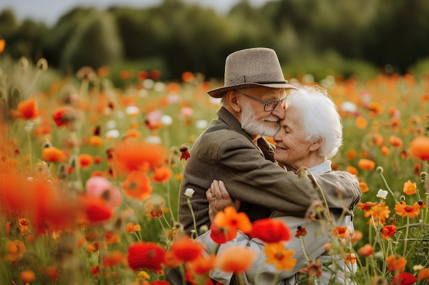 beautiful romance of lovers on valentines day in nature outdoors pragma