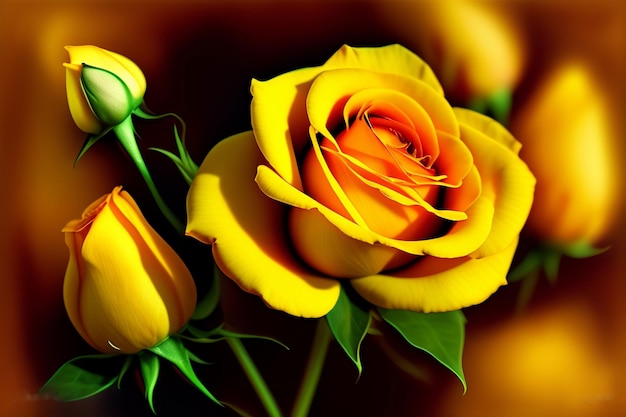 красивая роза фон валентина концепция