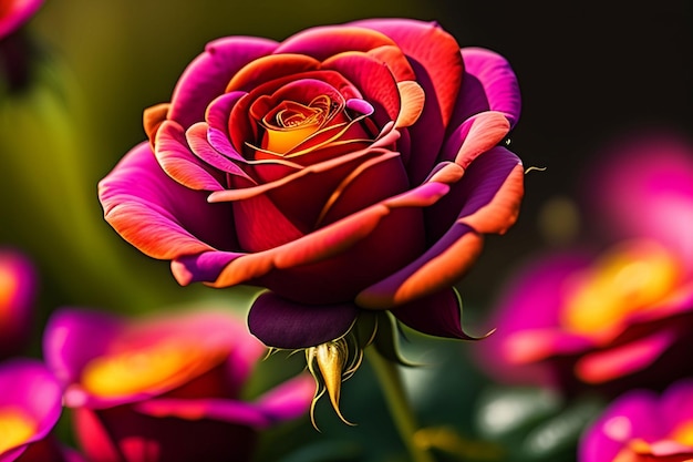 beautiful rose background