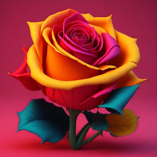 Beautiful Rose Flower Valentine