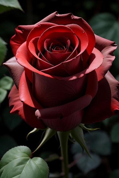 a beautiful rose