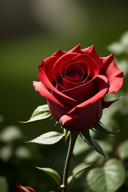 a beautiful rose