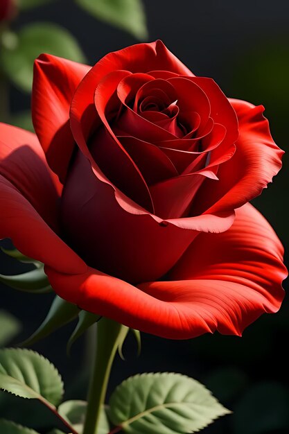 a beautiful rose