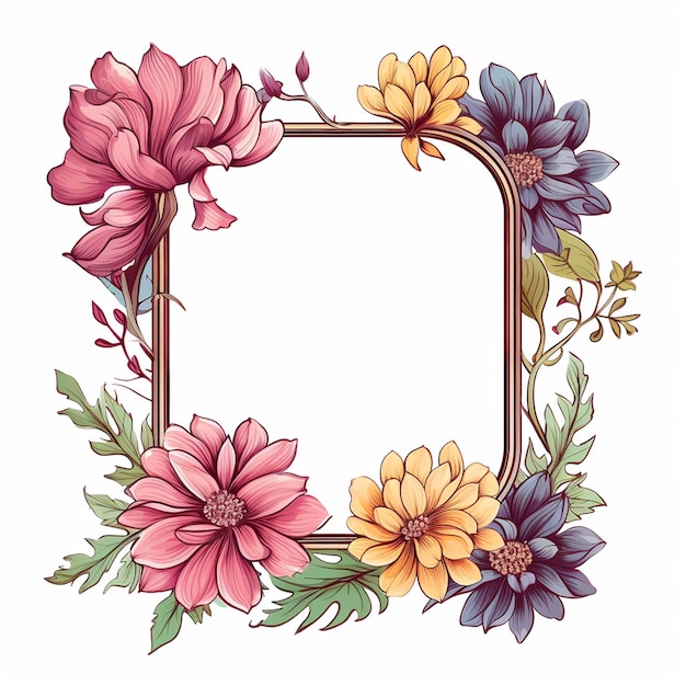 beautiful rounded rectengle frame