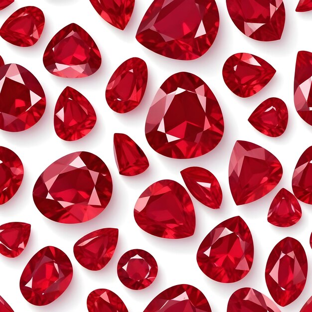 Photo beautiful ruby stone