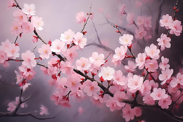 beautiful sakura flowers