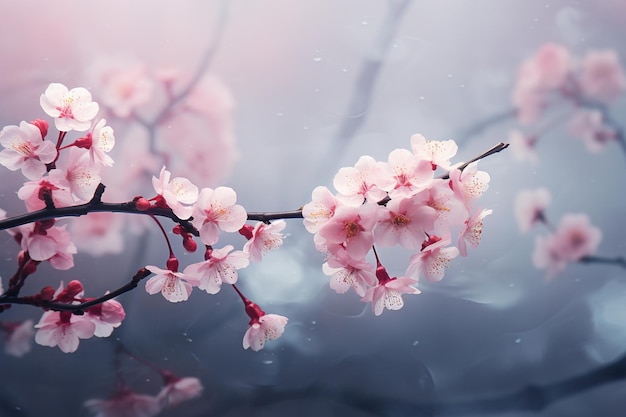 beautiful sakura flowers