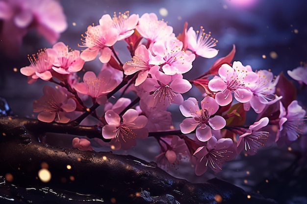 beautiful sakura flowers