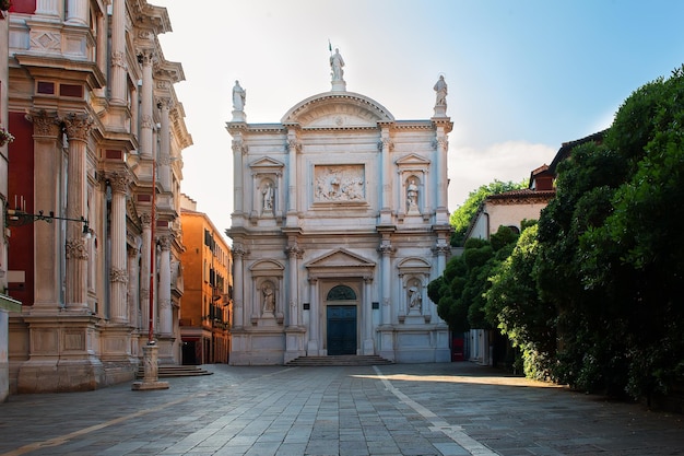 Bella chiesa di san rocco a venezia, italia.