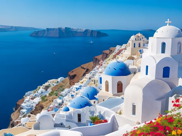 A beautiful santorini