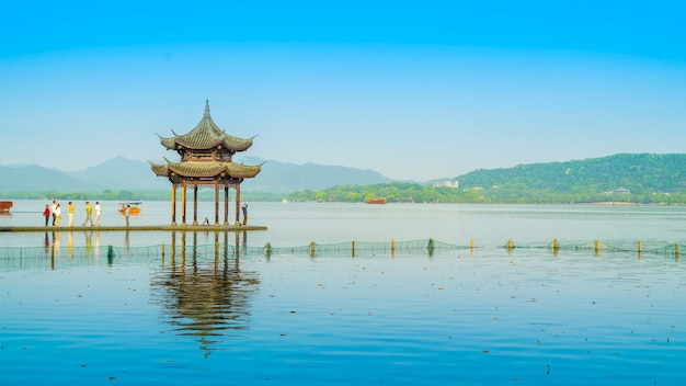 The beautiful scenery of Hangzhou, West Lake