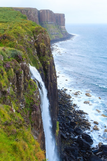 Beautiful scottish panorama from Highland region. Scotland travel destionation