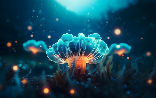 Beautiful under sea background