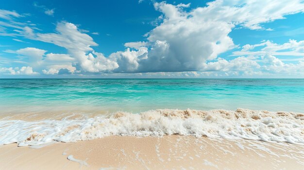 Photo beautiful sea and beach on the island of sri lanka