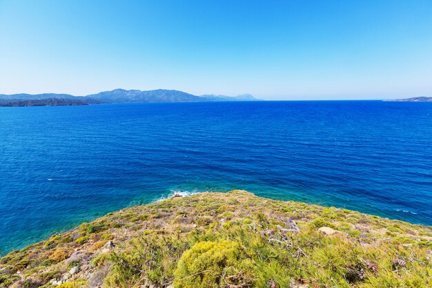 Premium Photo  Landscape at portoscuso and the coast of