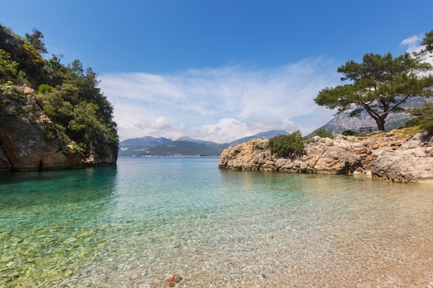 Beautiful sea coast in Turkey