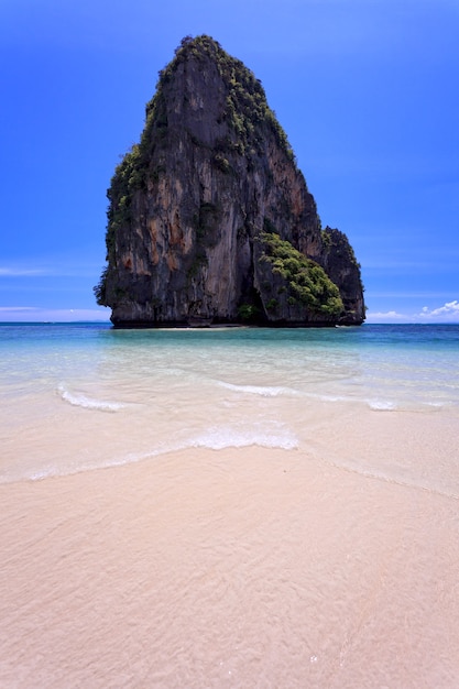 Beautiful sea in Krabi, south of Thailand